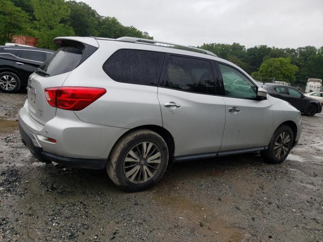 5N1DR2MM0JC607575 - 2018 NISSAN PATHFINDER S SILVER photo 3
