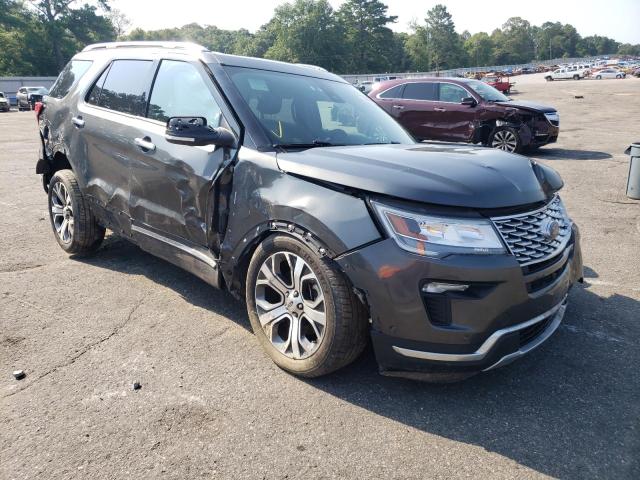 1FM5K8HTXKGA04754 - 2019 FORD EXPLORER PLATINUM GRAY photo 4