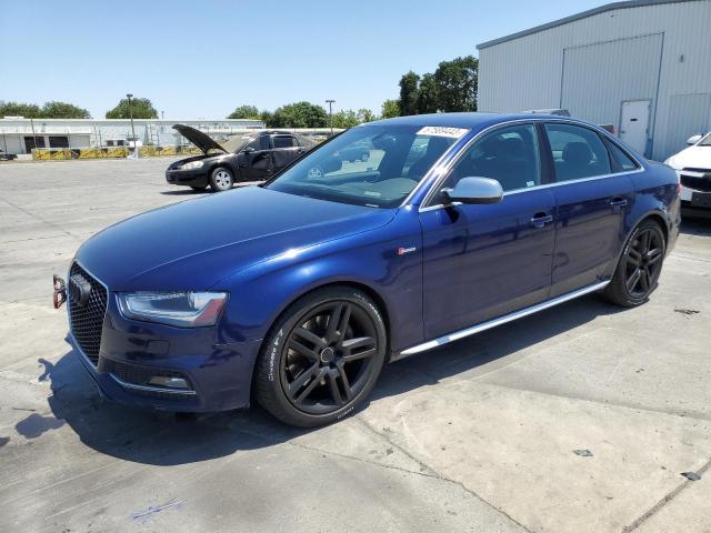 WAUBGAFL0DA085270 - 2013 AUDI S4 PREMIUM PLUS BLUE photo 1