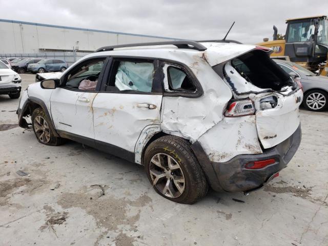 1C4PJMBS6FW778195 - 2015 JEEP CHEROKEE TRAILHAWK 白色 照片 2