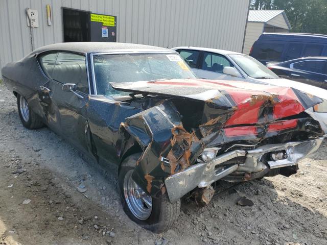 136379B314374 - 1969 CHEVROLET CHEVELL SS BLACK photo 4