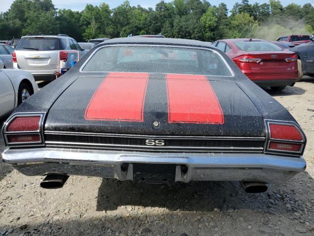 136379B314374 - 1969 CHEVROLET CHEVELL SS BLACK photo 6