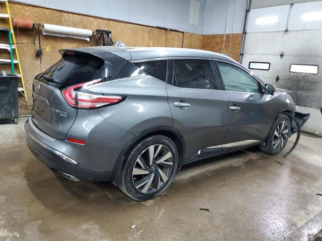 5N1AZ2MH8HN107202 - 2017 NISSAN MURANO S GRAY photo 3