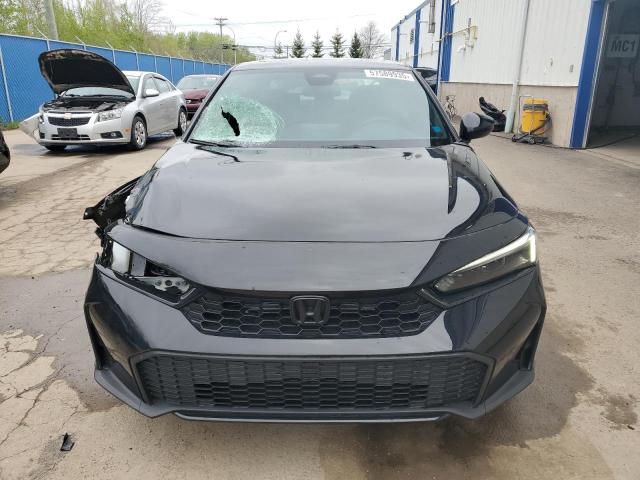 2HGFE4F83SH012854 - 2025 HONDA CIVIC SPORT BLACK photo 5