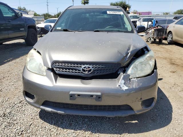 2T1KR32E67C628363 - 2007 TOYOTA COROLLA MA XR GRAY photo 5