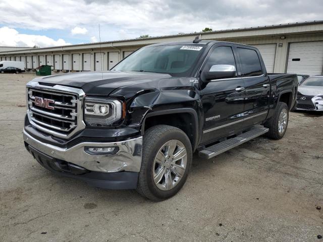 3GTU2NEJ9JG365638 - 2018 GMC SIERRA K1500 SLT BLACK photo 1