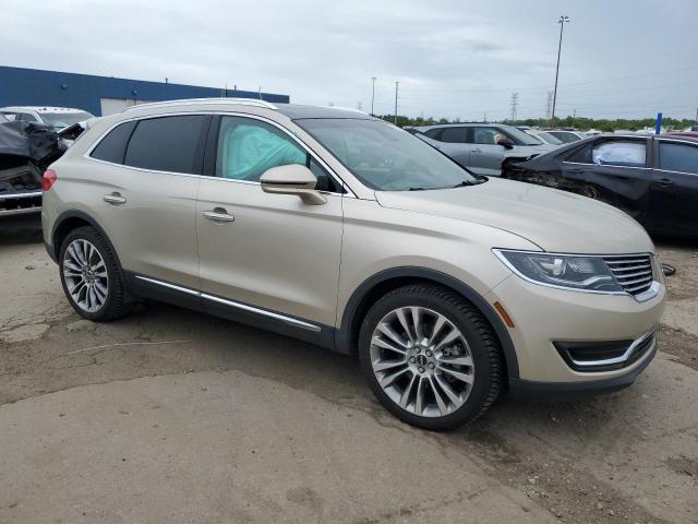 2LMPJ8LR3HBL53699 - 2017 LINCOLN MKX RESERVE Altın fotoğraf 4