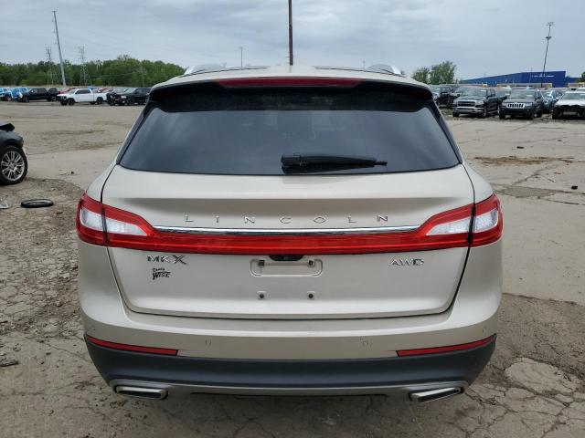 2LMPJ8LR3HBL53699 - 2017 LINCOLN MKX RESERVE Altın fotoğraf 6