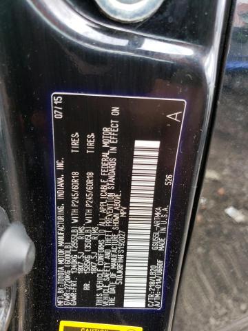 5TDJKRFH4FS192027 - 2015 TOYOTA HIGHLANDER XLE Սև լուսանկար 13