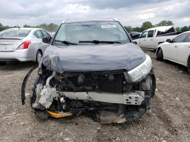 5TDJKRFH4FS192027 - 2015 TOYOTA HIGHLANDER XLE Սև լուսանկար 5