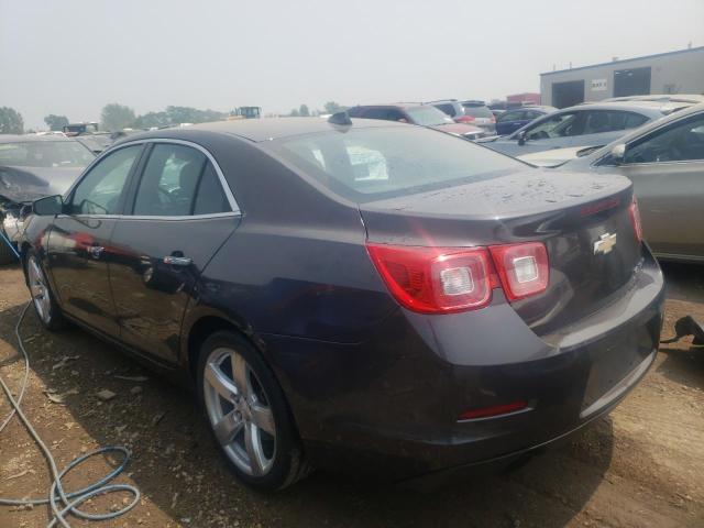 1G11J5SX8DF239350 - 2013 CHEVROLET MALIBU LTZ ნაცრისფერი ფოტო 2