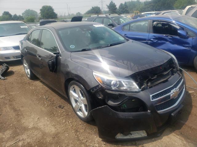 1G11J5SX8DF239350 - 2013 CHEVROLET MALIBU LTZ ნაცრისფერი ფოტო 4