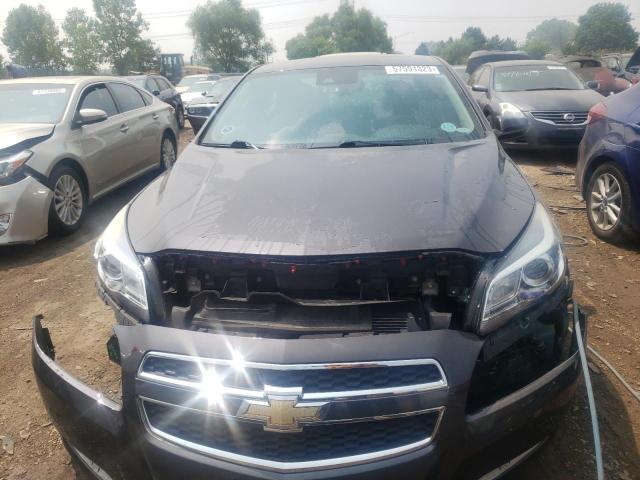 1G11J5SX8DF239350 - 2013 CHEVROLET MALIBU LTZ ნაცრისფერი ფოტო 5