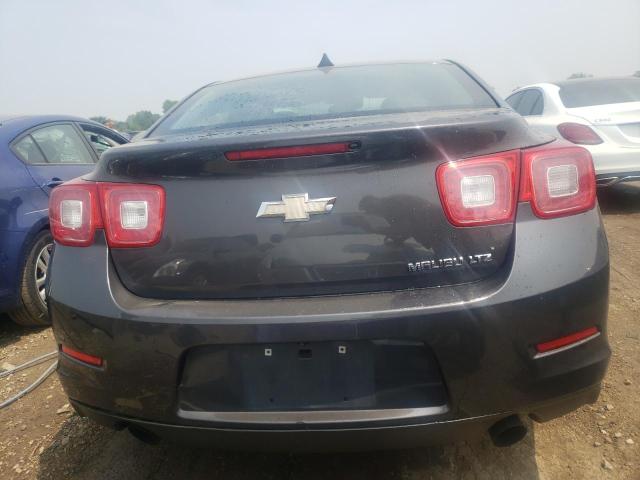 1G11J5SX8DF239350 - 2013 CHEVROLET MALIBU LTZ ნაცრისფერი ფოტო 6
