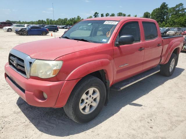 3TMKU72N47M010794 - 2007 TOYOTA TACOMA DOUBLE CAB PRERUNNER LONG BED RED photo 1