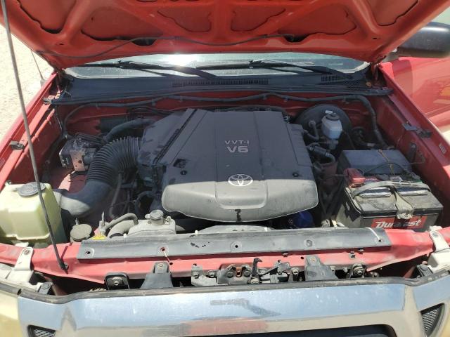 3TMKU72N47M010794 - 2007 TOYOTA TACOMA DOUBLE CAB PRERUNNER LONG BED RED photo 11