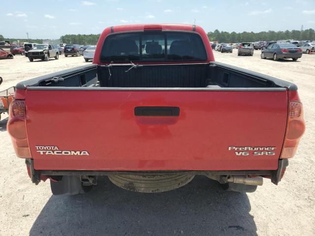 3TMKU72N47M010794 - 2007 TOYOTA TACOMA DOUBLE CAB PRERUNNER LONG BED RED photo 6