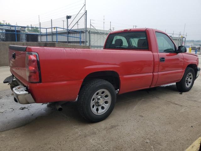 1GCEC14X37Z107205 - 2007 CHEVROLET SILVERADO C1500 CLASSIC RED photo 3