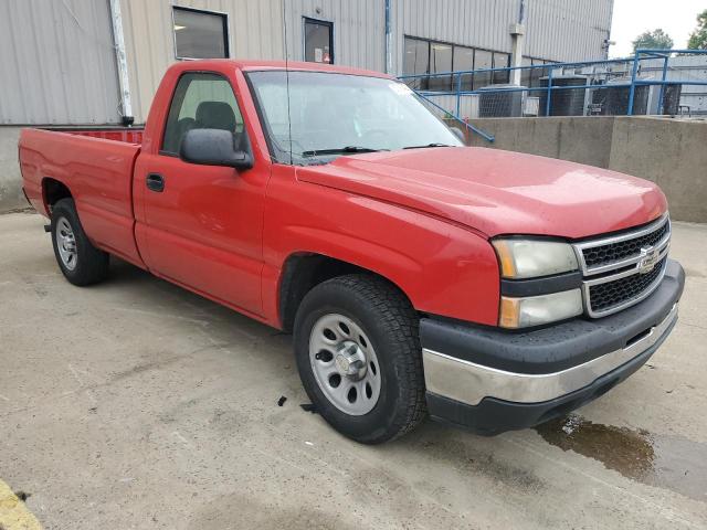 1GCEC14X37Z107205 - 2007 CHEVROLET SILVERADO C1500 CLASSIC RED photo 4