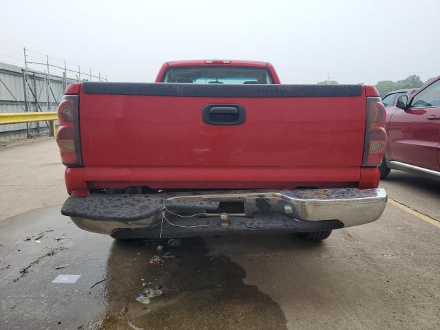 1GCEC14X37Z107205 - 2007 CHEVROLET SILVERADO C1500 CLASSIC RED photo 6