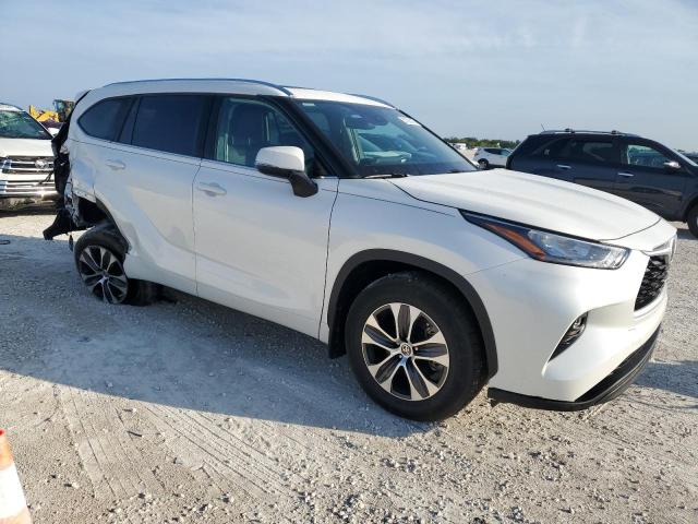 5TDGZRBHXLS047761 - 2020 TOYOTA HIGHLANDER XLE Սպիտակ լուսանկար 4
