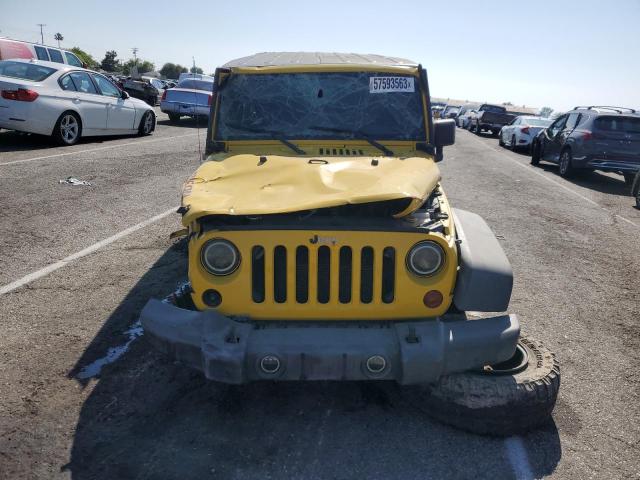 1J4GA69129L704376 - 2009 JEEP WRANGLER RUBICON YELLOW photo 5