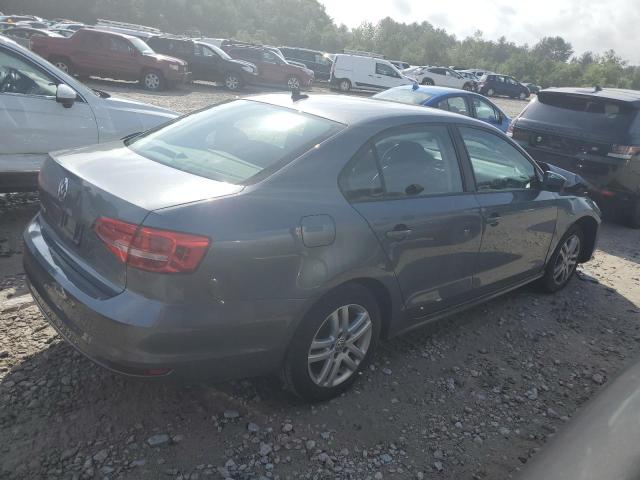 3VW2K7AJ0FM201984 - 2015 VOLKSWAGEN JETTA BASE رمادي صورة 3