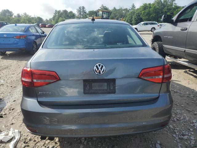 3VW2K7AJ0FM201984 - 2015 VOLKSWAGEN JETTA BASE رمادي صورة 6