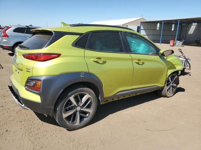 KM8K3CA56KU252239 - 2019 HYUNDAI KONA LIMITED GREEN photo 3