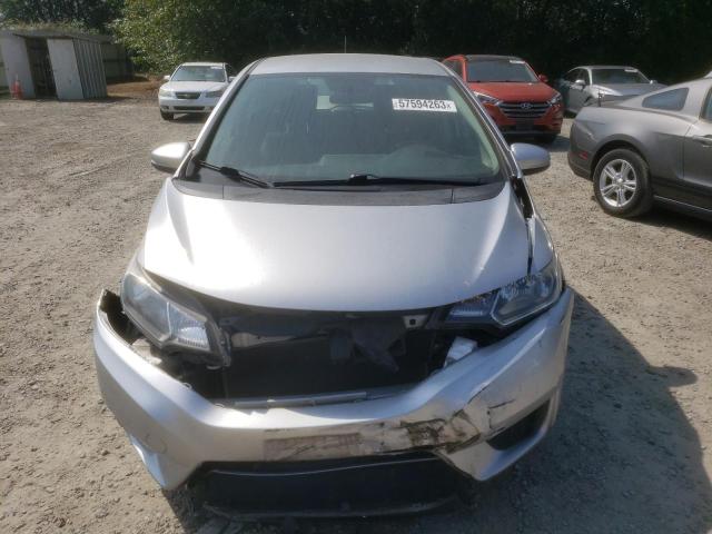 JHMGK5H58GS002792 - 2016 HONDA FIT LX SILVER photo 5