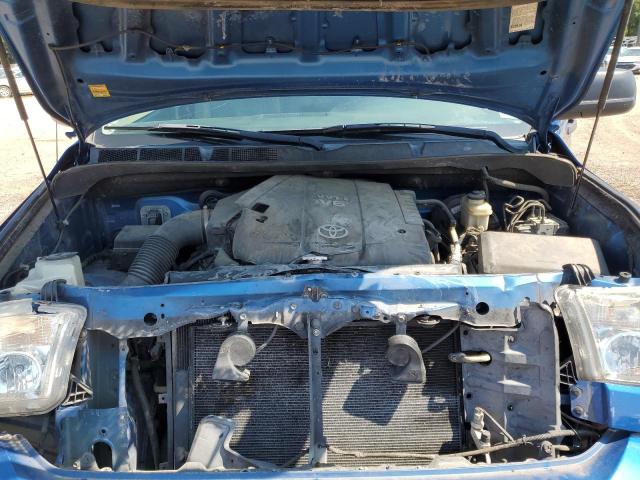 5TFRU54139X017780 - 2009 TOYOTA TUNDRA DOUBLE CAB BLUE photo 11