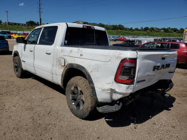 1C6SRFLT1KN851048 - 2019 RAM 1500 REBEL WHITE photo 2