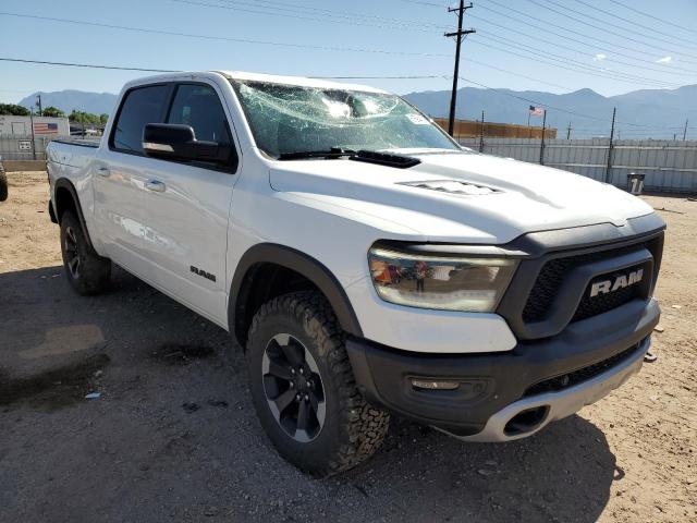 1C6SRFLT1KN851048 - 2019 RAM 1500 REBEL WHITE photo 4