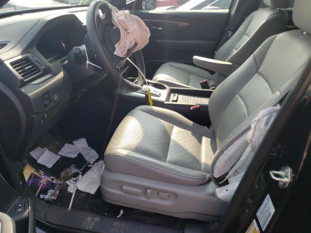 5FNYF8H53LB006378 - 2020 HONDA PASSPORT EXL BLACK photo 7