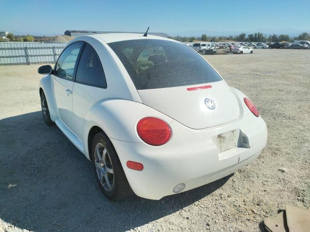 3VWBK31CX4M414125 - 2004 VOLKSWAGEN NEW BEETLE GL WHITE photo 3