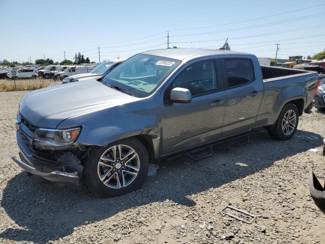 1GCGTBEN5M1246290 - 2021 CHEVROLET COLORADO GRAY photo 1