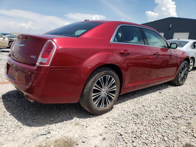 2C3CCAGG1EH160490 - 2014 CHRYSLER 300 S BURGUNDY photo 3