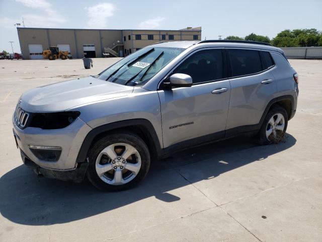 3C4NJCBB5MT508038 - 2021 JEEP COMPASS LATITUDE SILVER photo 1