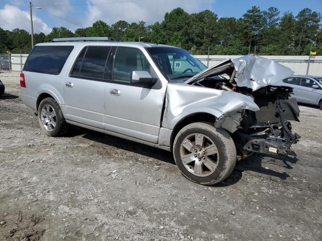 1FMJK1K5XAEB61629 - 2010 FORD EXPEDITION EL LIMITED SILVER photo 4