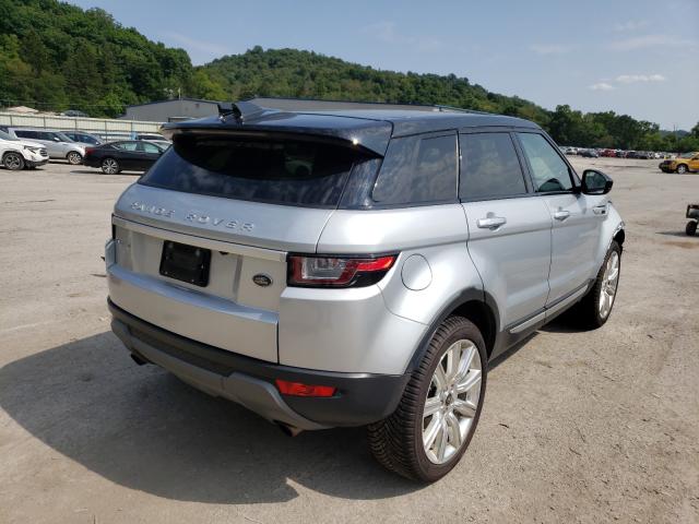SALVR2BG7HH169827 - 2017 LAND ROVER RANGE ROVE HSE SILVER photo 4