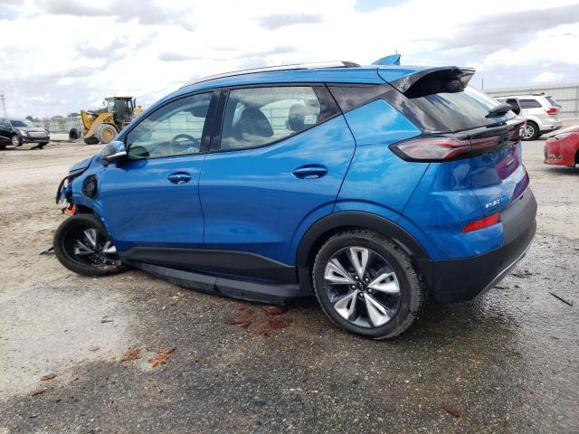 1G1FY6S07N4115657 - 2022 CHEVROLET BOLT EUV LT BLUE photo 2