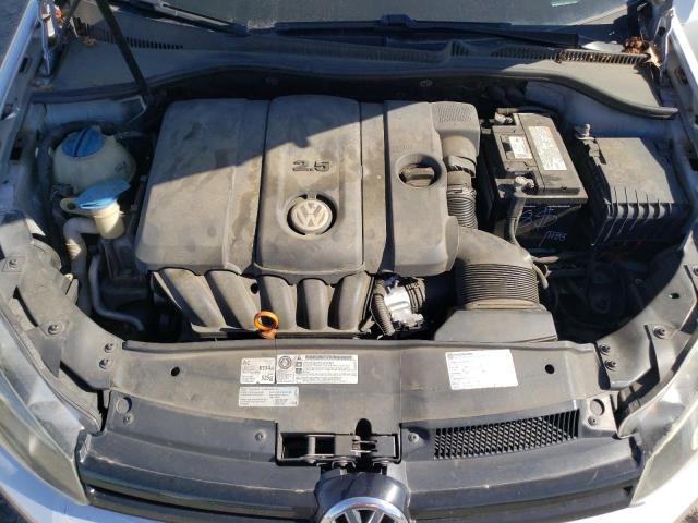 WVWDB7AJXDW129765 - 2013 VOLKSWAGEN GOLF ვერცხლისფერი ფოტო 11