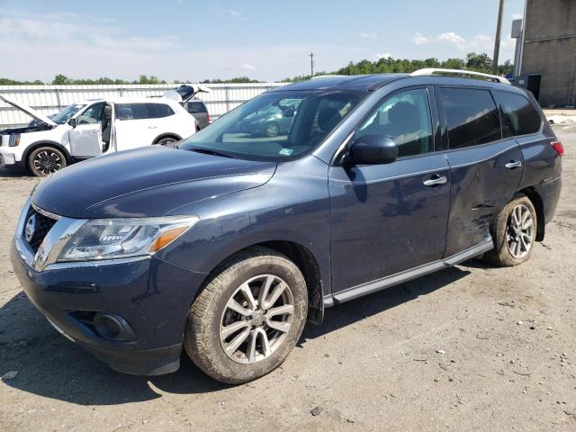 5N1AR2MM7GC645767 - 2016 NISSAN PATHFINDER S BLUE photo 1