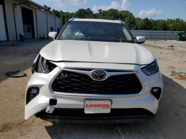 5TDGZRAH4MS524803 - 2021 TOYOTA HIGHLANDER XLE Ağ foto 5