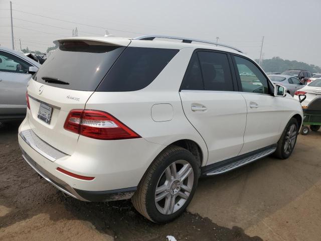 4JGDA5HB5FA476485 - 2015 MERCEDES-BENZ ML 350 4MATIC WHITE photo 3