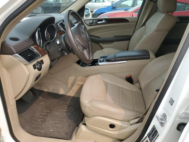 4JGDA5HB5FA476485 - 2015 MERCEDES-BENZ ML 350 4MATIC WHITE photo 7