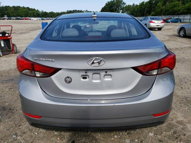 5NPDH4AE8GH749556 - 2016 HYUNDAI ELANTRA SE GRAY photo 6