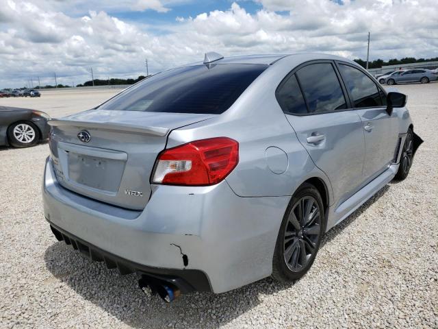 JF1VA1G67F9826079 - 2015 SUBARU WRX LIMITED SILVER photo 4