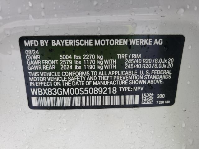 WBX83GM00S5089218 - 2025 BMW X2 M35I WHITE photo 13