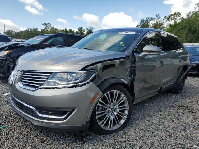 2LMPJ6LR0HBL28974 - 2017 LINCOLN MKX RESERVE TAN photo 1